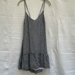 Hollister gingham dress in large